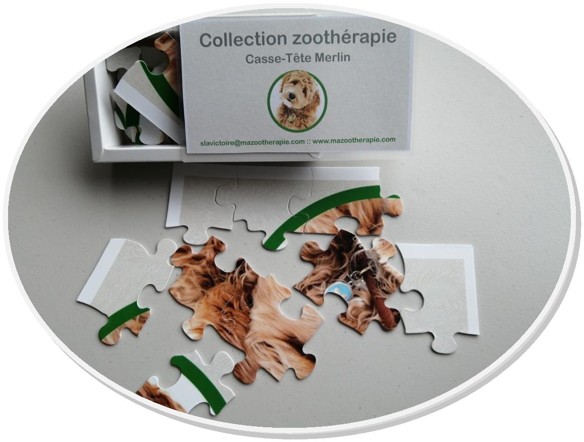 Collection Zoothérapie - Casse-tête Merlin